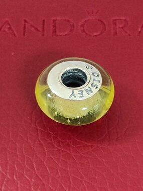 Pandora Belle’s Signature Color Yellow Beauty & Beast Murano Glass Bead